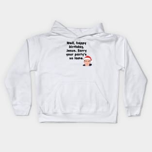 Happy Birthday Jesus Kids Hoodie